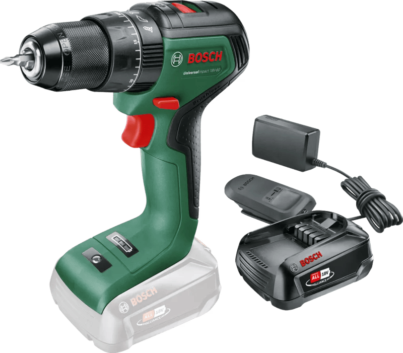 Bosch UniversalImpact 18V-60 + POWER FOR ALL 18V 2
