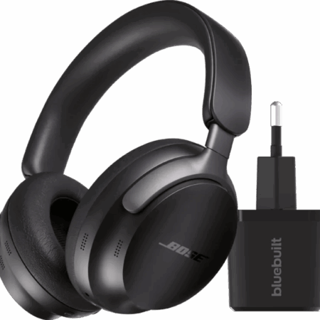 Bose QuietComfort Ultra Headphones Zwart + Oplader
