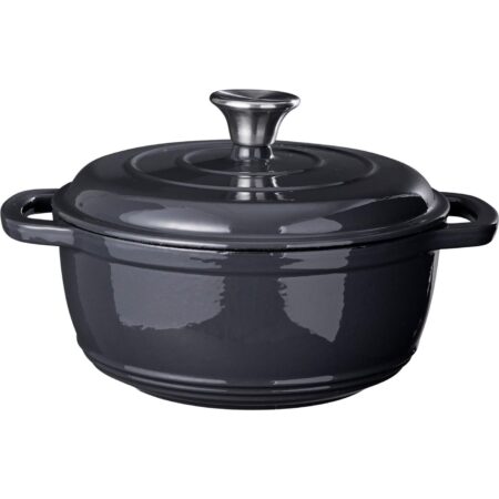 Braadpan gietijzer grijs 23cm | Merkloos