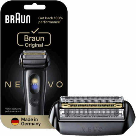 Braun NEVO Scheerkop Zwart
