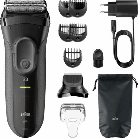 Braun Series 3+ 3000BT Grijs