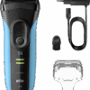 Braun Series 3+ 3040S Blauw