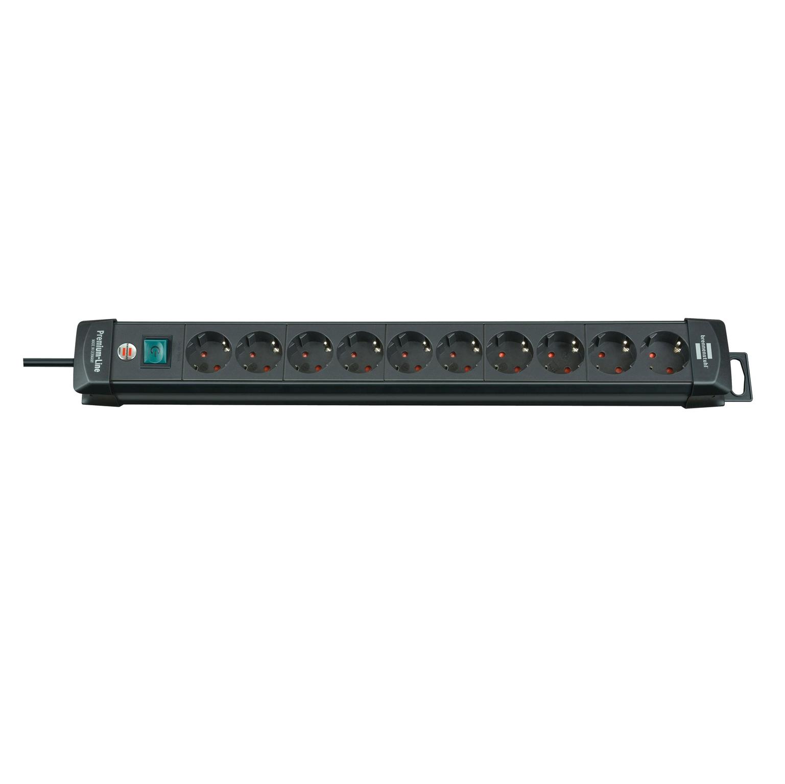 Premium-line 10-voudig zwart