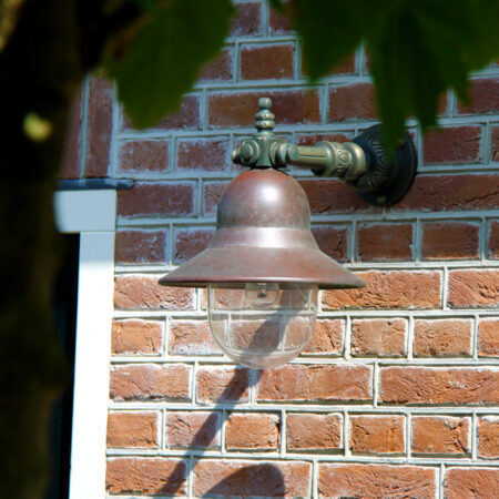 Bretagne Muurlamp Brons/Koper