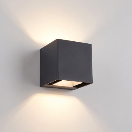 Brian Up en Down Muurlamp Zwart