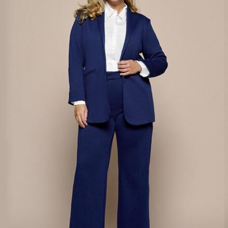 Brianna Blazer Indigo Maxi