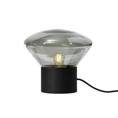Muffin Small Tafellamp - Zwart - Rookgrijs