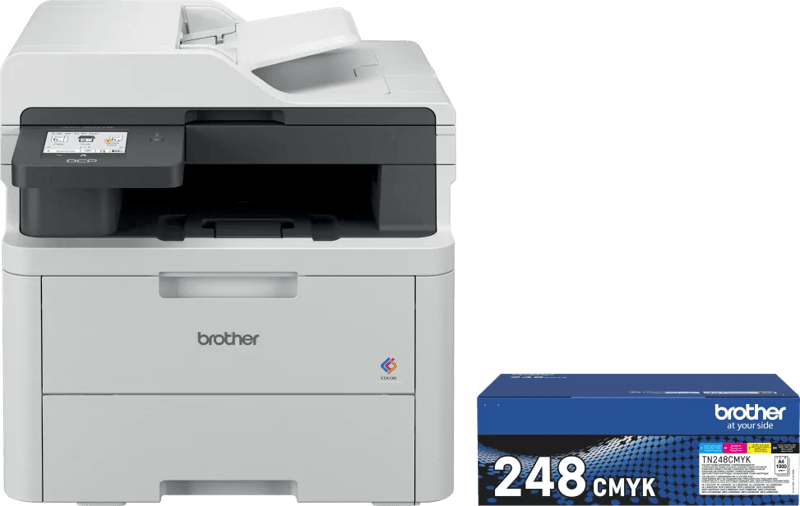 Brother DCP-L3560CDW + 1 extra set toners