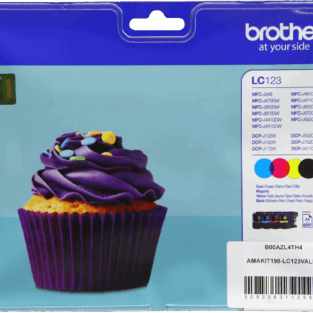 Brother LC-123 Cartridges Combo Pack
