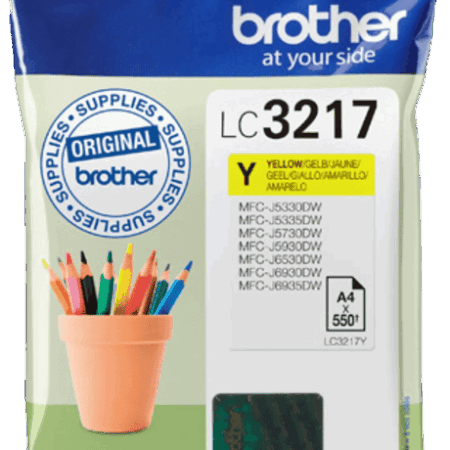 Brother LC-3217 Cartridge Geel