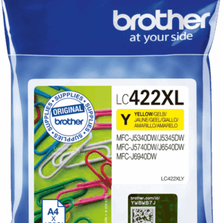 Brother LC-422XL Cartridge Geel