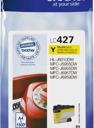 Brother LC-427 Cartridge Geel