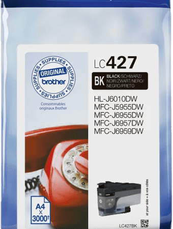 Brother LC-427 Cartridge Zwart