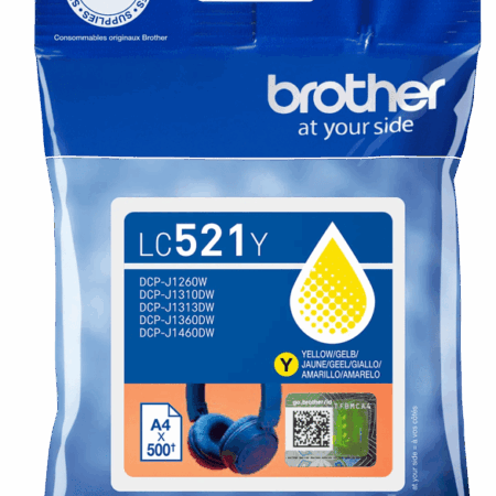 Brother LC-521 Cartridge Geel