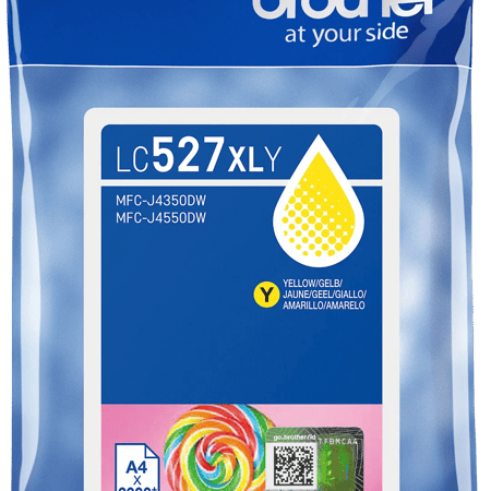 Brother LC-527XL Cartridge Geel