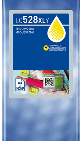Brother LC-528 XL cartridge geel