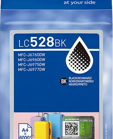 Brother LC-528 cartridge zwart