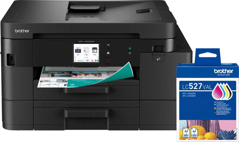 Brother MFC-J4550DW + 1 set extra cartridges