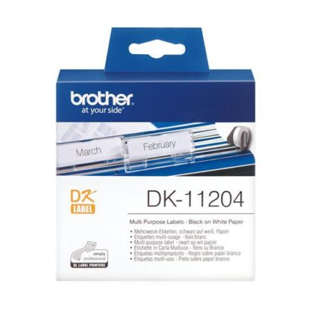 Multi Purpose label 17x54mm wit