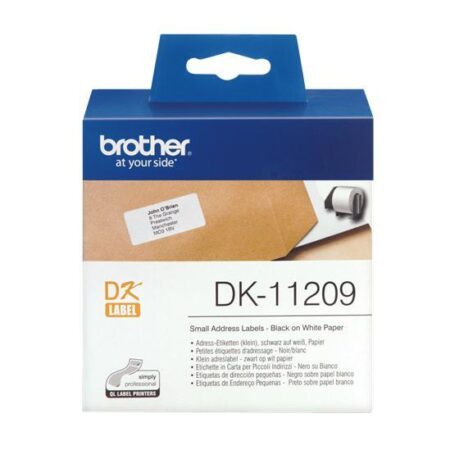 adreslabel klein 62x29mm wit
