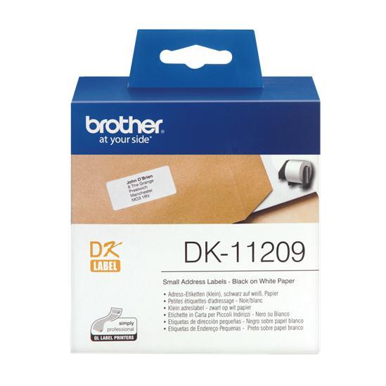 adreslabel klein 62x29mm wit