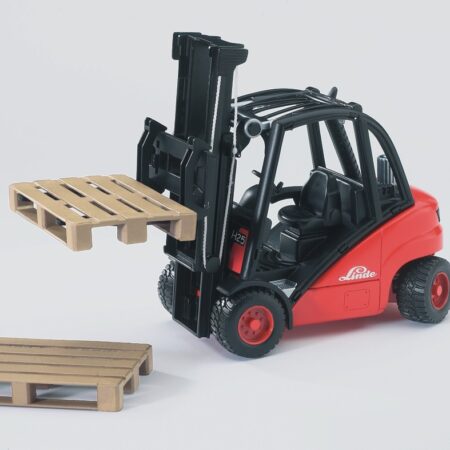 Bruder Linde vorkheftruck met 2 pallets | Bruder