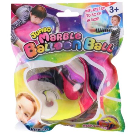 Bubble Bal Marble Opblaasbaar tot 80Cm |