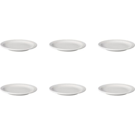 Budgetline Bord plat 16cm gebak 6 stuks | Mammoet