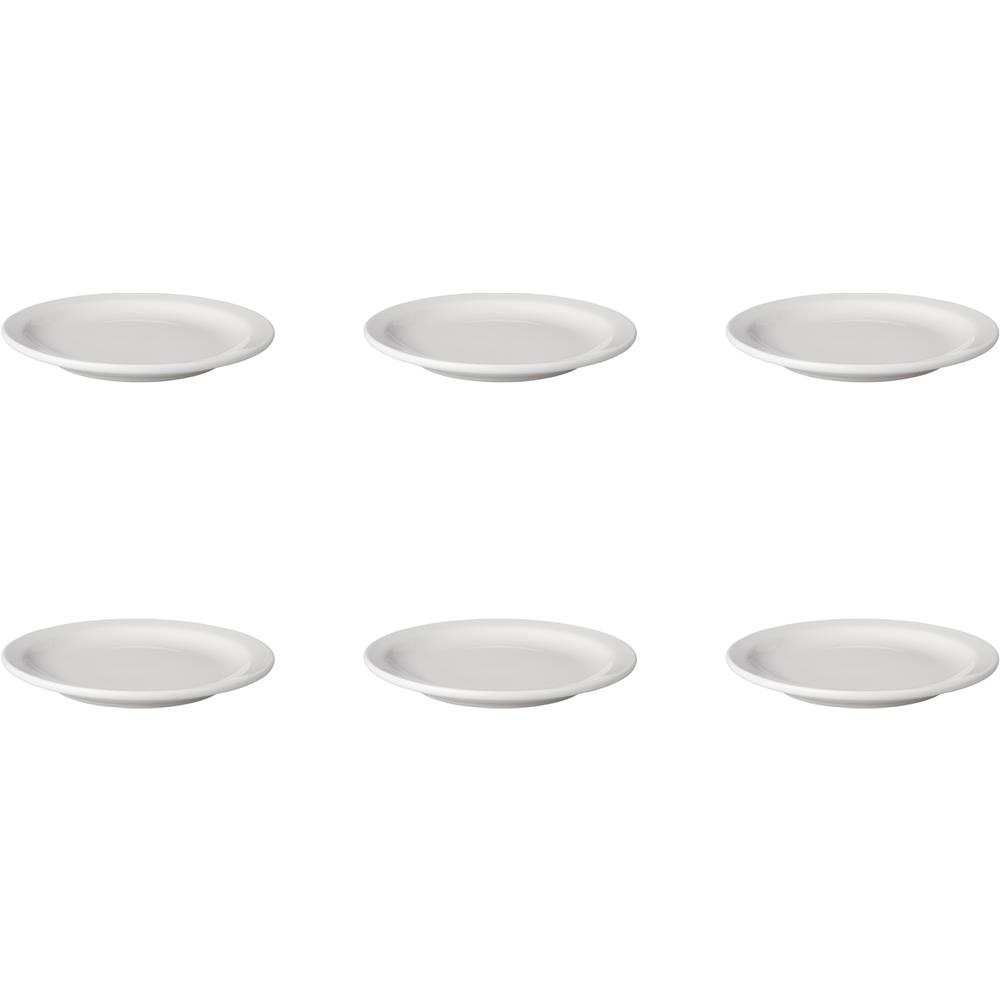 Budgetline Bord plat 16cm gebak 6 stuks | Mammoet