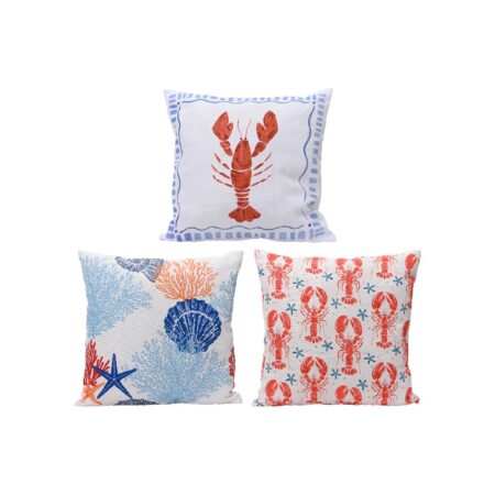 Buitenkussen polyester 45x45x3cm | Decoris