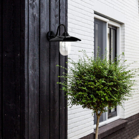 Buitenlamp Brig Zwart met Smart WIFI LED