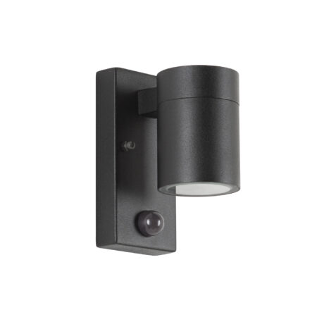 Buitenlamp Downlighter Bewegingssensor Matzwart