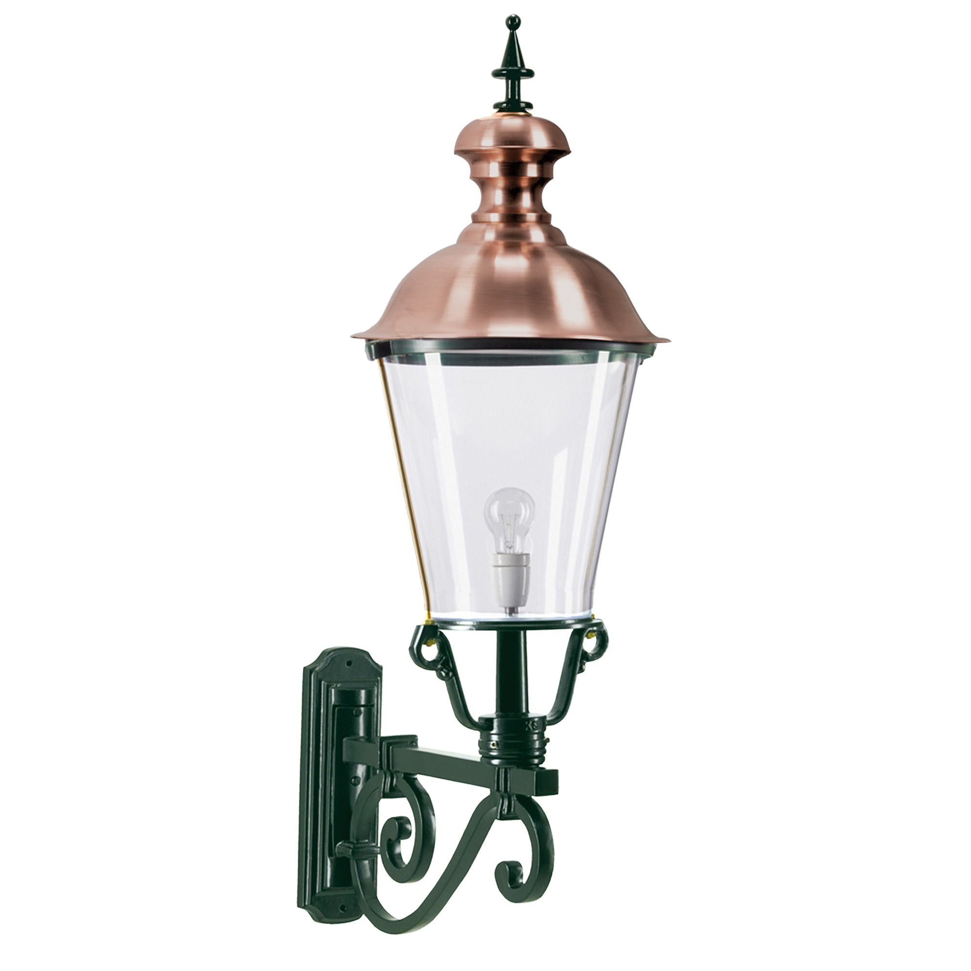 Buitenlamp Notaris Koper XL