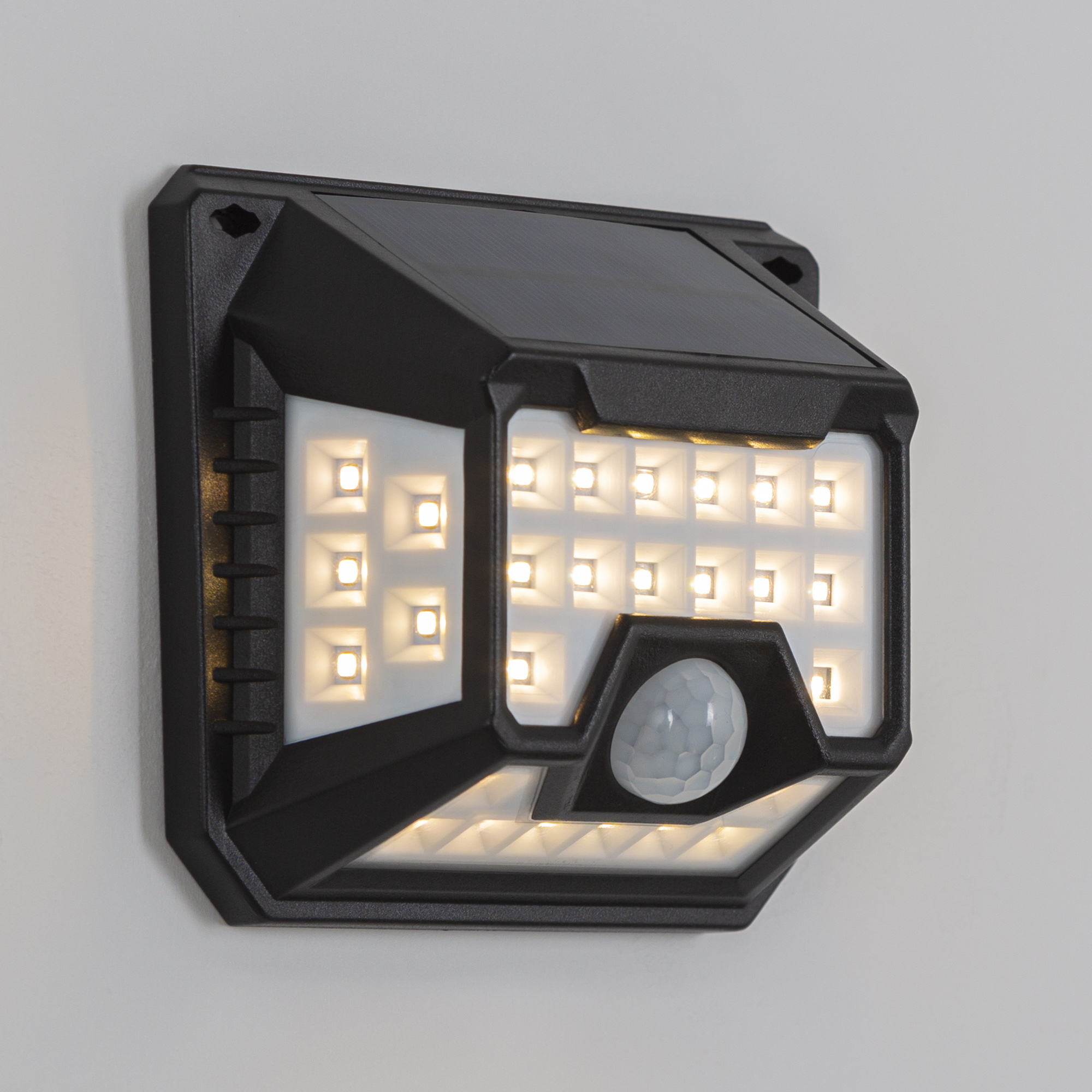 Buitenlamp Zonne Energie Solys S Solar Sensor Wandlamp Buiten