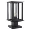 Buitenlamp Zwart New York Sokkel