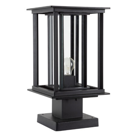 Buitenlamp Zwart New York Sokkel