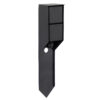 Buitenstopcontact Double Spike Tuinstopcontact Zwart