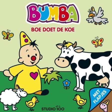 Bumba Kartonboek Met Flapjes - Boe Doet De Koe | Studio 100