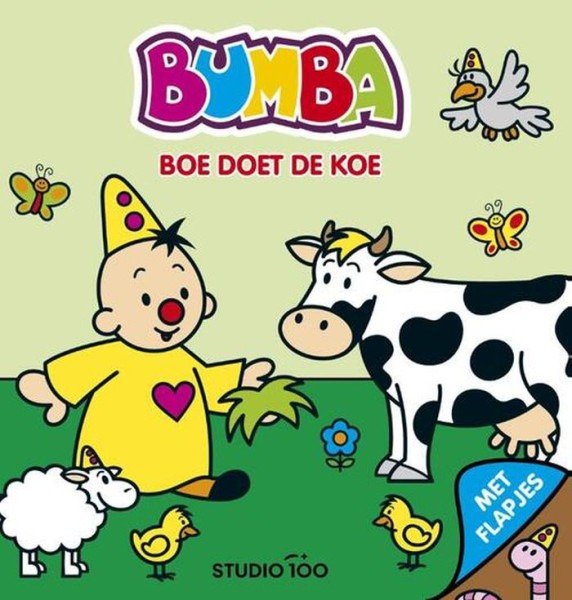 Bumba Kartonboek Met Flapjes - Boe Doet De Koe | Studio 100