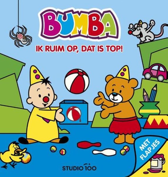 Bumba Kartonboek Met Flapjes - Ik Ruim Op Dat Is Top! | Studio 100