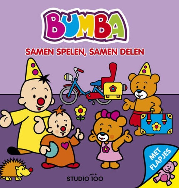 Bumba Kartonboek Met Flapjes - Samen Spelen Samen Delen | Bumba