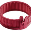 Quichevorm met glazen bodem Ø 12 cm (Rood)