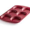 Tartelettevorm 34 x 22 cm (Donkerrood)