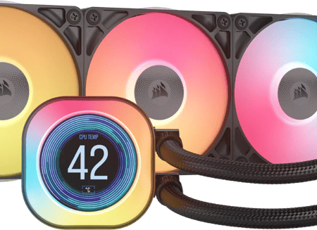 CORSAIR iCUE LINK TITAN 360 RX LCD AiO