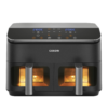 Dubbele airfryer 2x 4