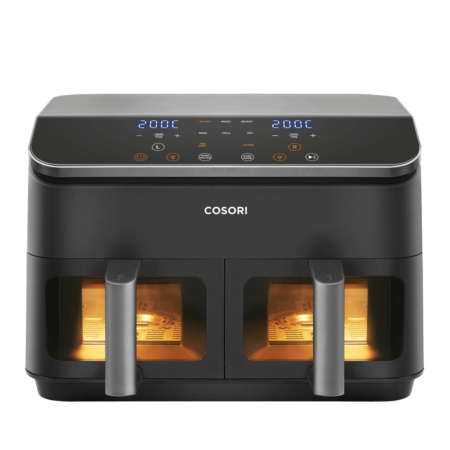 Dubbele airfryer 2x 4