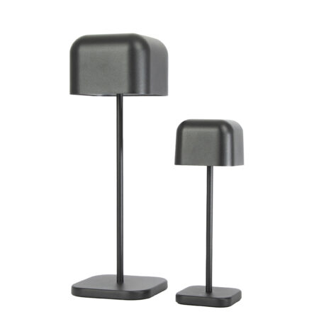 Cabo Tafellampenset Matt Zwart - Small & Medium