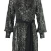 Caley Tuniek Donker Metallic