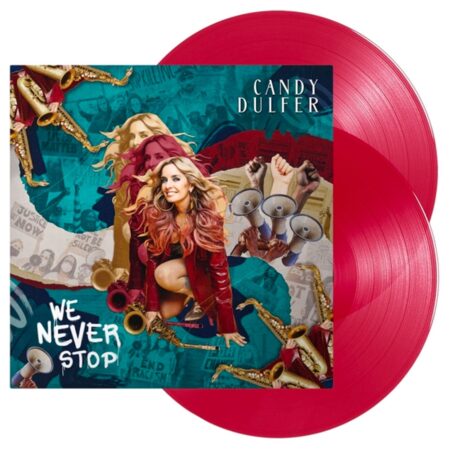 Candy Dulfer - We Never Stop (Gekleurd Vinyl) 2 (LP) | Fiftiesstore