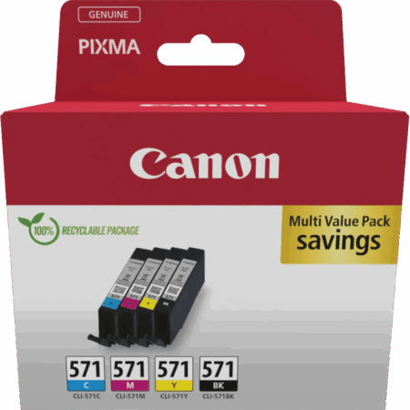 Canon CLI-571 Cartridges Combo Pack